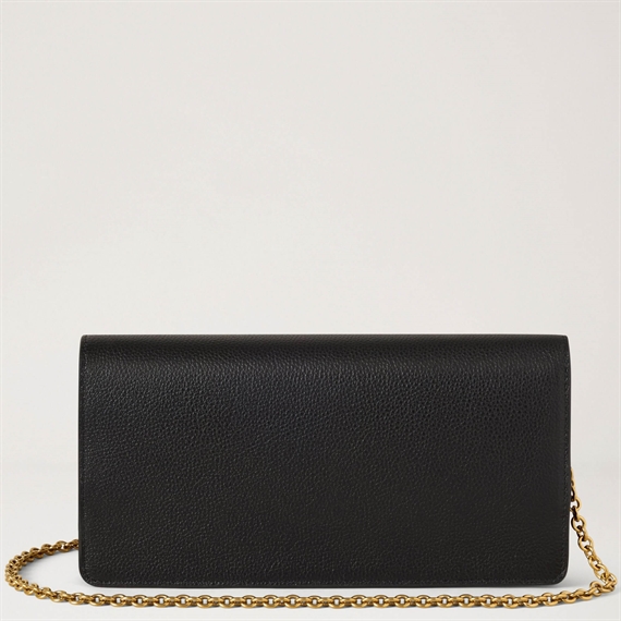 Mulberry Darley Clutch Black Small Classic Grain